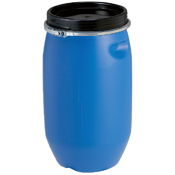 三甲（株） プラスチックドラム オープンタイプ プラスチックドラム　オープンタイプ 850005-01 PDO25L-1 ﾌﾞﾙｰ