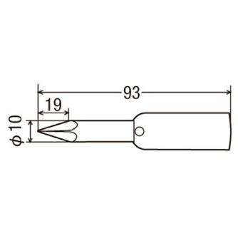 太洋電機産業（株） 交換こて先 BN 交換こて先 BN-100T