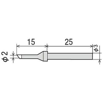 太洋電機産業（株） 交換こて先 CS-20/30RT 交換こて先 CS-20/30RT-2C