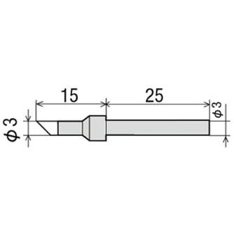 太洋電機産業（株） 交換こて先 CS-20/30RT 交換こて先 CS-20/30RT-3C