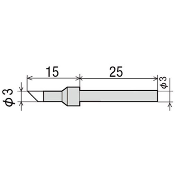 太洋電機産業（株） 交換こて先 CS-20/30RT 交換こて先 CS-20/30RT-3C