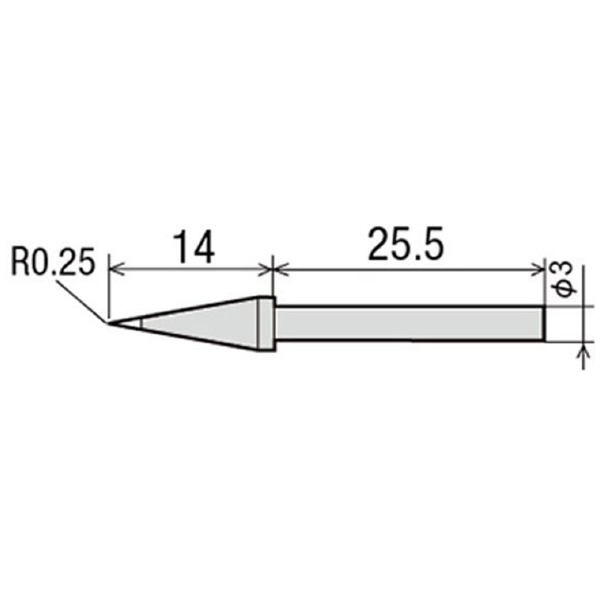 太洋電機産業（株） 交換こて先 CS-20/30RT 交換こて先 CS-20/30RT-SB