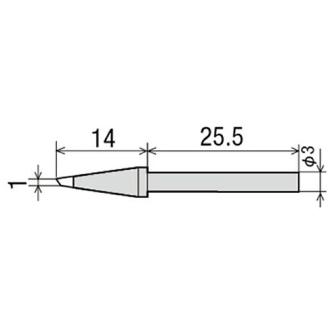 太洋電機産業（株） 交換こて先 CS-20/30RT 交換こて先 CS-20/30RT-SBC