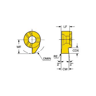 サンドビック（株） コロカットMB チップ CBN 【E】 MB コロカットＭＢ　チップ　ＣＢＮ　【Ｅ】 MB-07G100-00-11R 7015