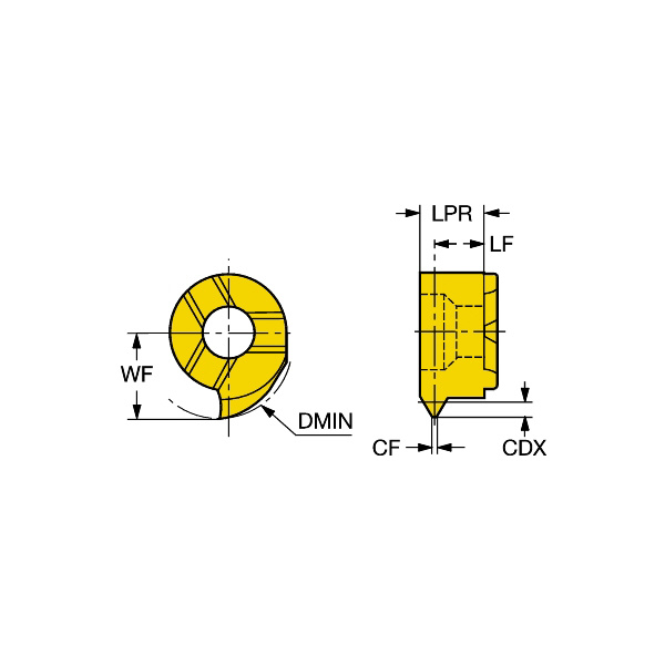 サンドビック（株） コロカットMB チップ CBN 【E】 MB コロカットＭＢ　チップ　ＣＢＮ　【Ｅ】 MB-07TH100MM-10R 7015