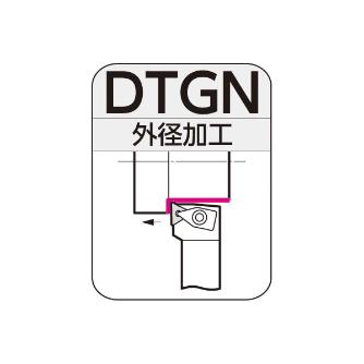 住友電気工業（株） SEC－外径バイト ホルダ DTGN ＳＥＣ－外径バイト　ホルダ DTGNR2525M16