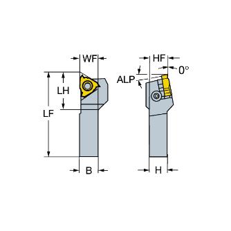 サンドビック（株） コロスレッド266 シャンクバイト【F】 266LFA コロスレッド２６６　シャンクバイト【Ｆ】 266LFA-1010-16-S