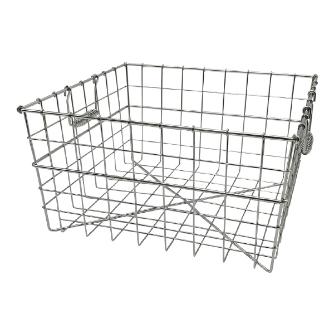 アズワン（株） ステンレスワイヤ洗浄カゴ 7-5314 ステンレスワイヤ洗浄カゴ　Ｂ－１（大） 7-5314-01