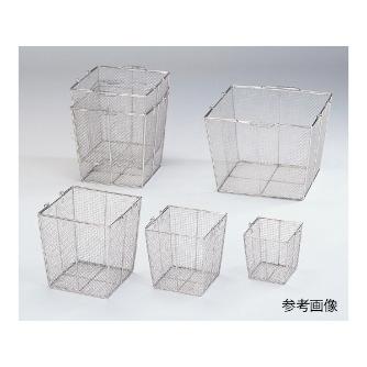 アズワン（株） ステンレス角型洗浄カゴ(テーパ付) 7-5332 ステンレス角型洗浄カゴ（テーパ付）大 7-5332-02
