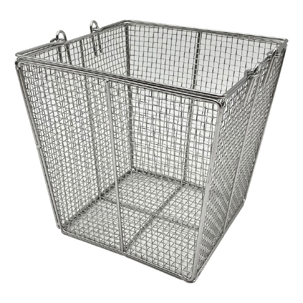 アズワン（株） ステンレス角型洗浄カゴ(テーパ付) 7-5332 ステンレス角型洗浄カゴ（テーパ付）　中 7-5332-04