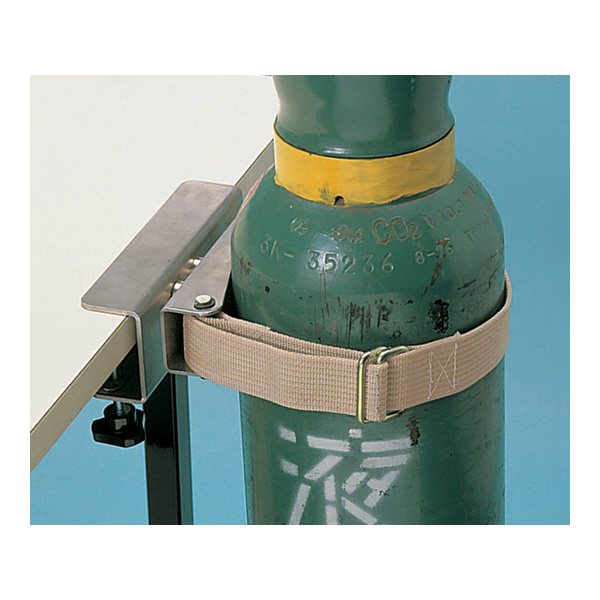 アズワン（株） ボンベ固定器 U型 9-144-01 ボンベ固定器　Ｕ型 9-144-01