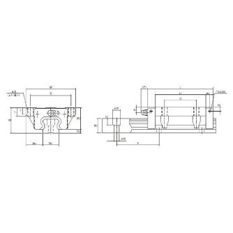 ＴＨＫ（株） LMガイド用ブロック SHS ＬＭガイド用ブロック SHS25LC1SS(GK) BLOCK