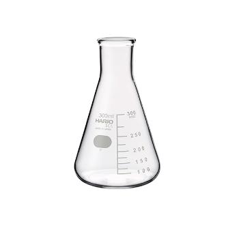 アズワン（株） 三角フラスコ シバタ 6-017 三角フラスコ　３００ｍｌ　シバタ 6-017-04