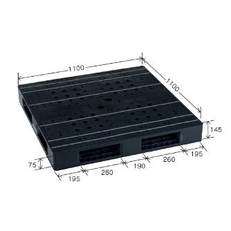 岐阜プラスチック工業（株） リスパレット HBタイプ HB リスパレット　ＨＢタイプ HB-R4･1111LH ﾌﾞﾗﾂｸ