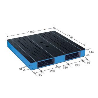 岐阜プラスチック工業（株） リスパレット HBタイプ HB リスパレット　ＨＢタイプ HB-R2･1111SC ﾌﾞﾗｯｸ/ﾌﾞﾙｰ