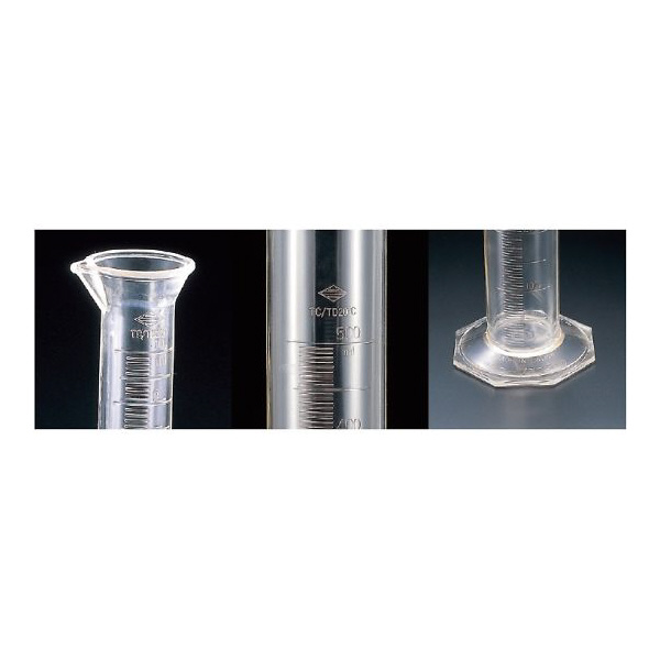 アズワン（株） TPXメスシリンダー 6-236 ＴＰＸメスシリンダー　５００ｍｌ 6-236-07