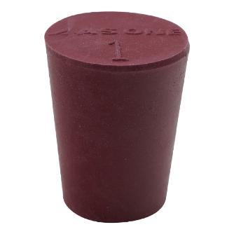 アズワン（株） 赤ゴム栓 6-337 赤ゴム栓　Ｎｏ．１　１個入 6-337-01