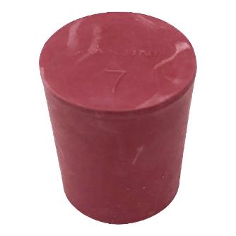アズワン（株） 赤ゴム栓 6-337 赤ゴム栓　Ｎｏ．７　１個入 6-337-07