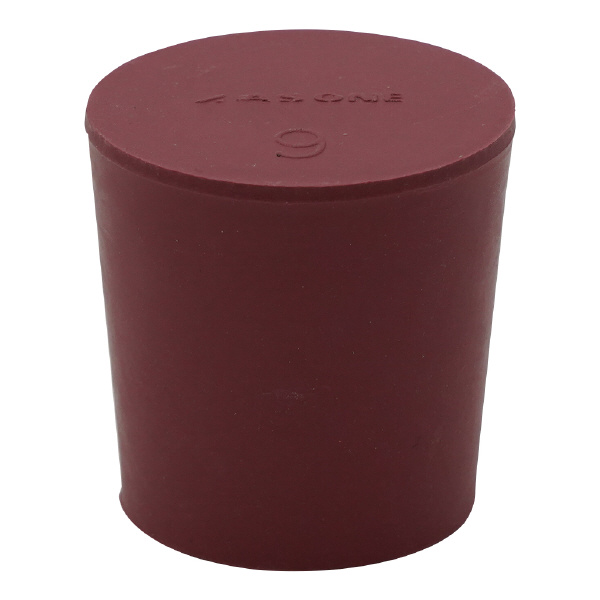 アズワン（株） 赤ゴム栓 6-337 赤ゴム栓　Ｎｏ．９　１個入 6-337-09