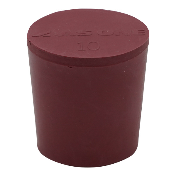 アズワン（株） 赤ゴム栓 6-337 赤ゴム栓　Ｎｏ．１０　１個入 6-337-10