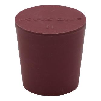 アズワン（株） 赤ゴム栓 6-337 赤ゴム栓　Ｎｏ．１１　１個入 6-337-11