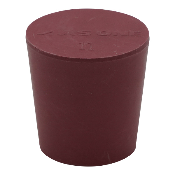 アズワン（株） 赤ゴム栓 6-337 赤ゴム栓　Ｎｏ．１１　１個入 6-337-11