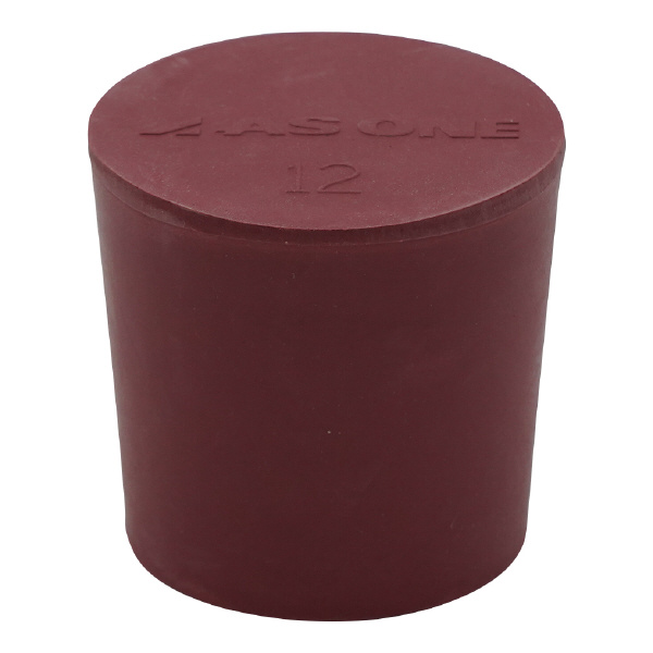 アズワン（株） 赤ゴム栓 6-337 赤ゴム栓　Ｎｏ．１２　１個入 6-337-12