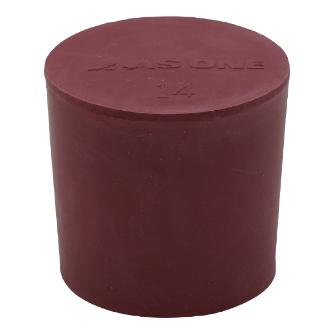 アズワン（株） 赤ゴム栓 6-337 赤ゴム栓　Ｎｏ．１４　１個入 6-337-14