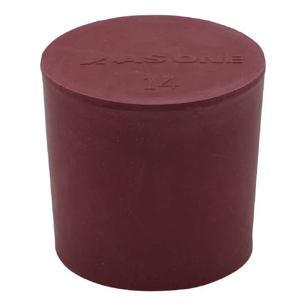 アズワン（株） 赤ゴム栓 6-337 赤ゴム栓　Ｎｏ．１４　１個入 6-337-14