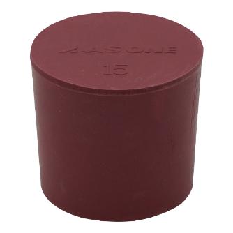 アズワン（株） 赤ゴム栓 6-337 赤ゴム栓　Ｎｏ．１５　１個入 6-337-15