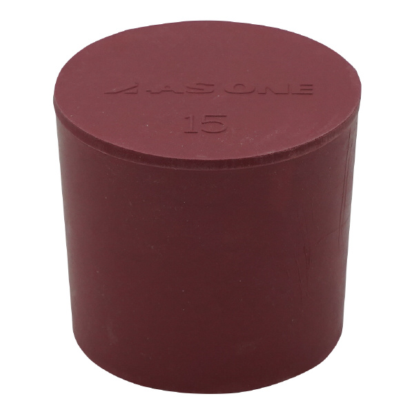 アズワン（株） 赤ゴム栓 6-337 赤ゴム栓　Ｎｏ．１５　１個入 6-337-15