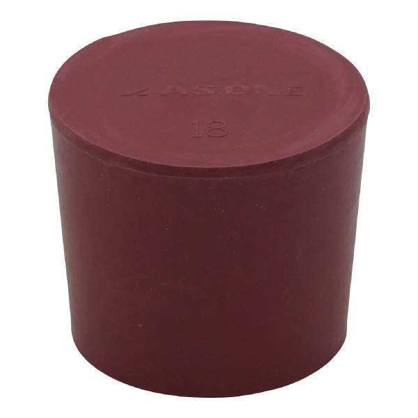 アズワン（株） 赤ゴム栓 6-337 赤ゴム栓　Ｎｏ．１８　１個入 6-337-18