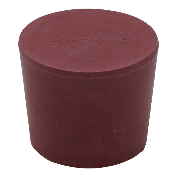 アズワン（株） 赤ゴム栓 6-337 赤ゴム栓　Ｎｏ．１９　１個入 6-337-19