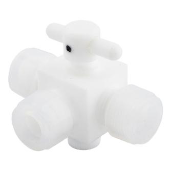 アズワン（株） テフロンYK接続3方コック 7-286 テフロンＹＫ接続３方コック　１２ｍｍ 7-286-08