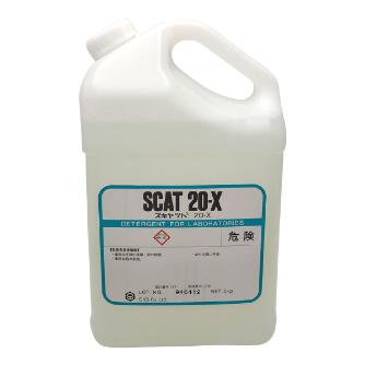 アズワン（株） 液体洗浄剤 スキャット 6-9603 液体洗浄剤（スキャット）　２０Ｘ　５ｋｇ 6-9603-02