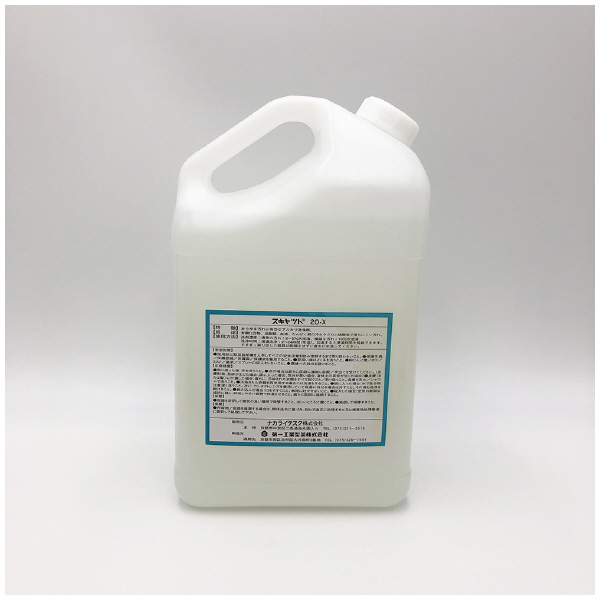 アズワン（株） 液体洗浄剤 スキャット 6-9603 液体洗浄剤（スキャット）　２０Ｘ　５ｋｇ 6-9603-02