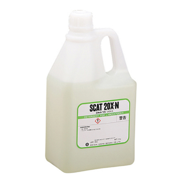 アズワン（株） 液体洗浄剤 スキャット 6-9603 液体洗浄剤スキャット２０Ｘ－Ｎ　２ｋｇ 6-9603-05