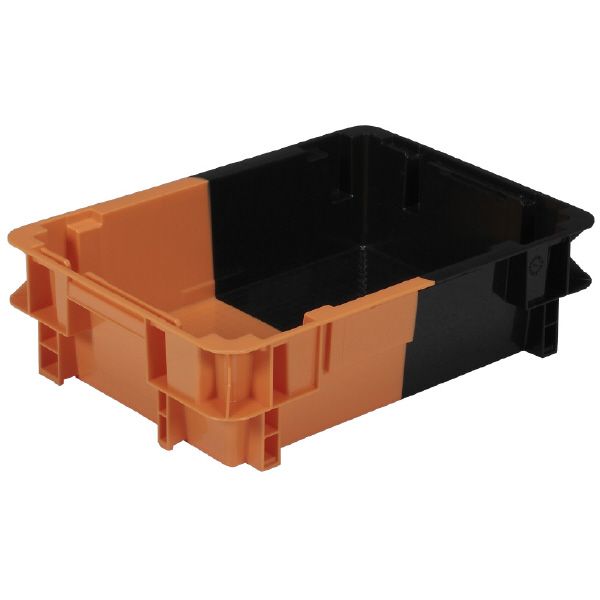 三甲（株） SNコンテナー Bタイプ ＳＮコンテナー　Ｂタイプ 201780-00 B#8K ﾌﾞﾗｯｸ/ｵﾚﾝｼﾞ