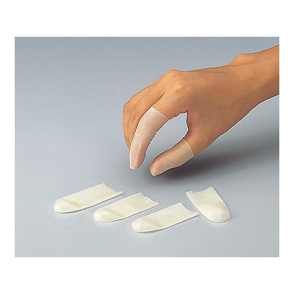 アズワン（株） ディスポ指サック 7-454 ディスポ指サック　カットタイプ　Ｓ　千枚 7-454-03