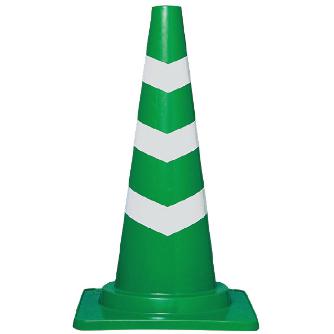 三甲（株） カットスコッチコーン カットスコッチコーン　φ５０ 8Y0024-00 600H ﾚｯﾄﾞ/ﾎﾜｲﾄ