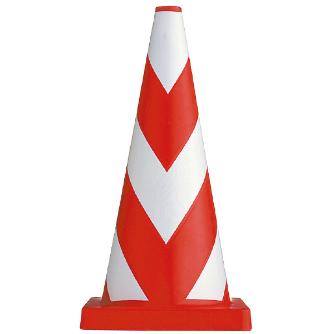 三甲（株） ヘビースコッチコーン ヘビースコッチコーン　φ４０ 8Y0050-00 700H 3Kg ﾌﾞﾙｰ/ﾎﾜｲﾄ