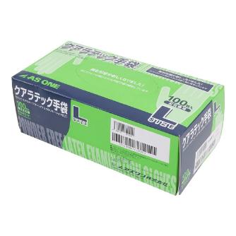 アズワン（株） クアラテック手袋 DXパウダーフリー 8-4053 クアラテック手袋　ＤＸパウダーフリーＬ 8-4053-01