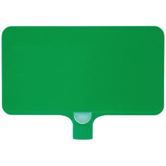 三甲（株） カラーサインボード カラーサインボード 8Y0171-00 ﾖｺｶﾞﾀ ﾑｼﾞ ｸﾞﾘｰﾝ
