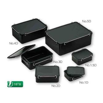 アズワン（株） タイトボックス(導電タイプ) 9-5618 タイトボックス（導電タイプ）　１．５　Ｄ 9-5618-02
