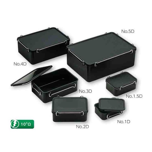 アズワン（株） タイトボックス(導電タイプ) 9-5618 タイトボックス（導電タイプ）　２　Ｄ 9-5618-03