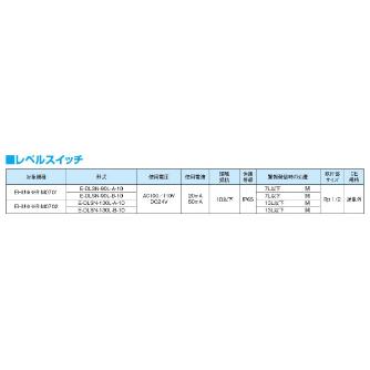 ダイキン工業（株） エコリッチ用レベルスイッチ E-DLSN-90L-B-10 エコリッチ用レベルスイッチ E-DLSN-90L-B-10