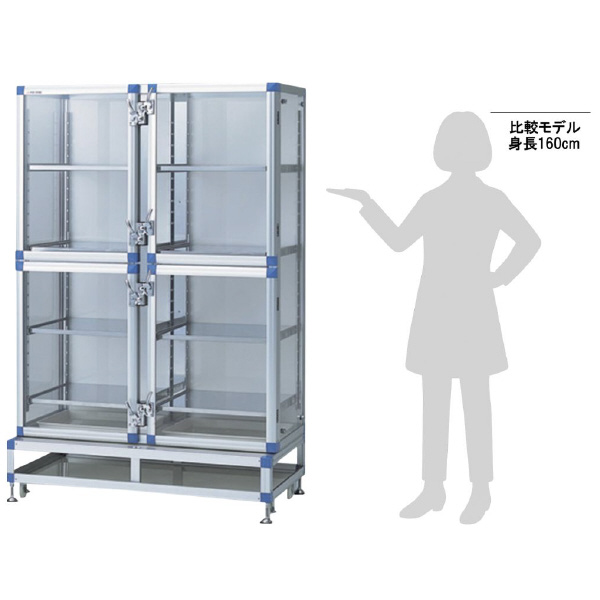 アズワン（株） デシケーター(耐荷重型) 6-6959 デシケーター（耐荷重型）　ＨＤ－Ｗ 6-6959-02