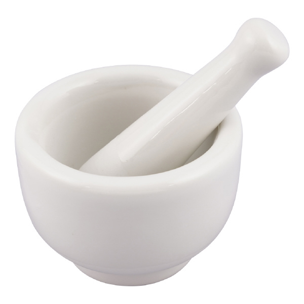アズワン（株） 磁製乳鉢 乳棒付 6-549 磁製乳鉢　６０ｍｍ　乳棒付 6-549-01