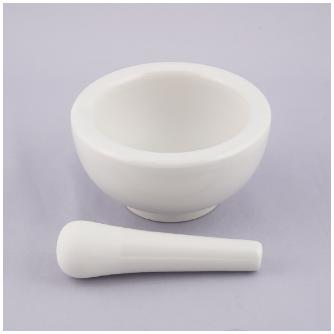 アズワン（株） 磁製乳鉢 乳棒付 6-549 磁製乳鉢　９０ｍｍ　乳棒付 6-549-02