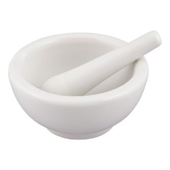 アズワン（株） 磁製乳鉢 乳棒付 6-549 磁製乳鉢　１２０ｍｍ　乳棒付 6-549-03